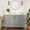 Flash Furniture Vega 48 Inch Bathroom Vanity w/Sink, Storage Cabinet w/Soft Close Doors, and 9 Drawers, Gray FS-BN-2-48-GY-GG - alternate 1